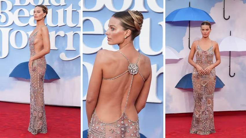 Margot Robbie Armani Beauty Photoshoot